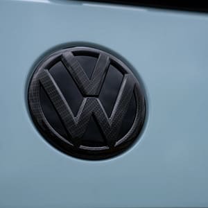 VW Transporter Hydrodipped Aquafoil Rear Badge - Genuine VW Part VW T6, T6.1